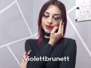 Violettbrunett